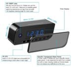 1080P WiFi Spy Camera Clock
