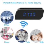 1080P WiFi Spy Camera Clock