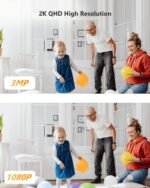 3K Smart Indoor Security Camera