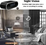 Digital Alarm Clock Hidden Camera