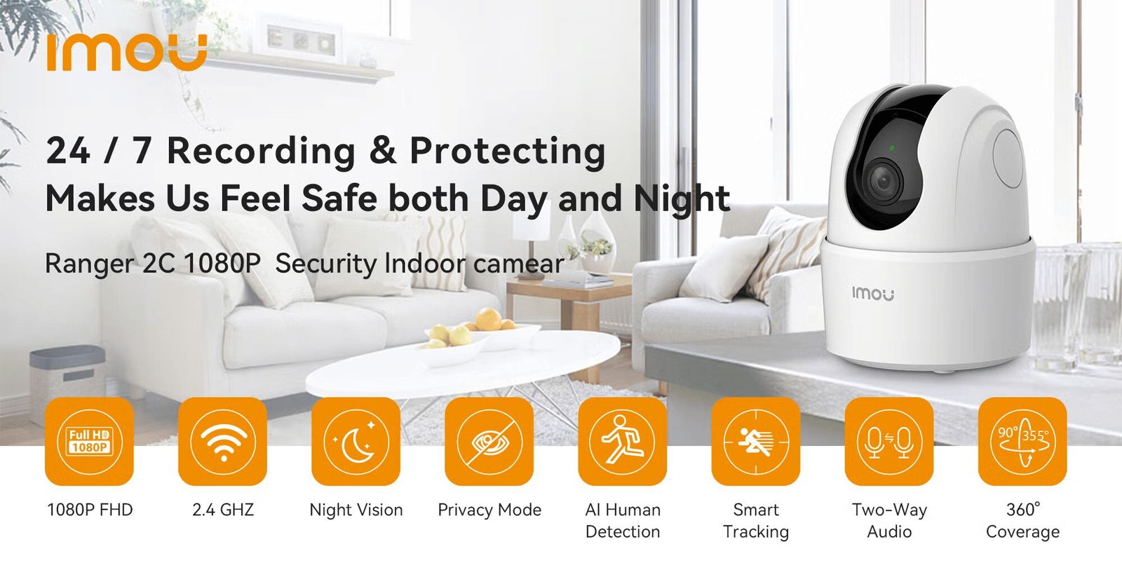 IMOU 360° Smart Security Camera
