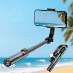 GO-DES Dual Mode Selfie Stick Tripod with Gimbal Stabilizer