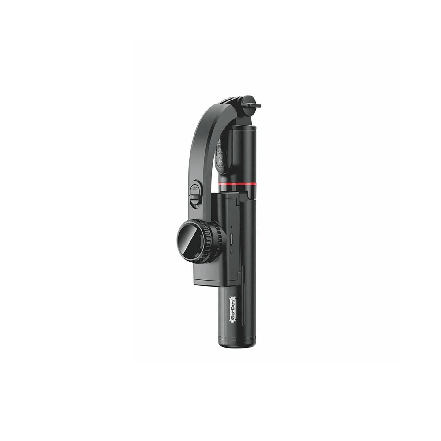 GO-DES Dual Mode Selfie Stick Tripod with Gimbal Stabilizer
