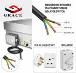 GRACE Commercial Electric Griddle