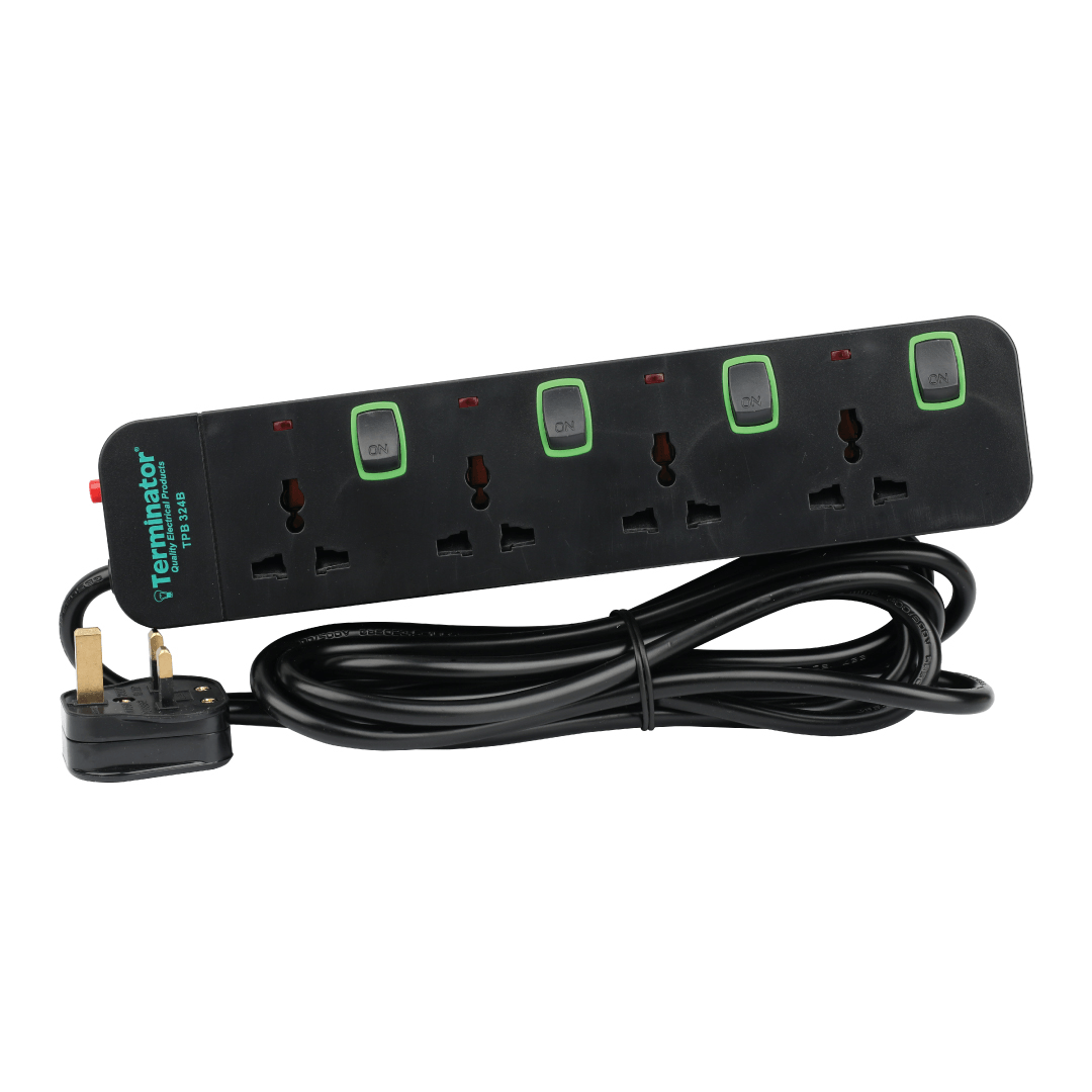 Terminator 4 Way Universal Power Extension