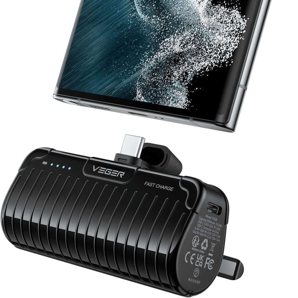 VEGER 5000mAh Mini Power Bank