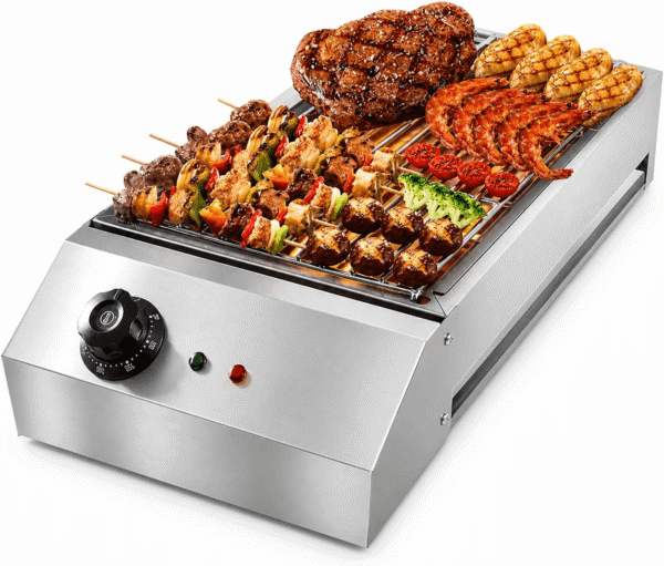 Stainless Steel Electric BBQ Grill