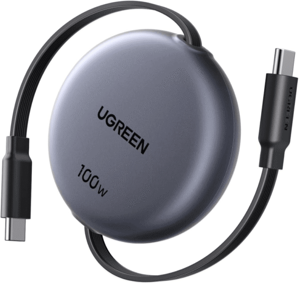 UGREEN Retractable USB-C Charging Cable 1M