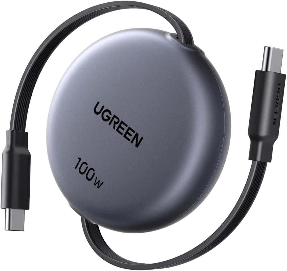 UGREEN Retractable USB-C Charging Cable 1M